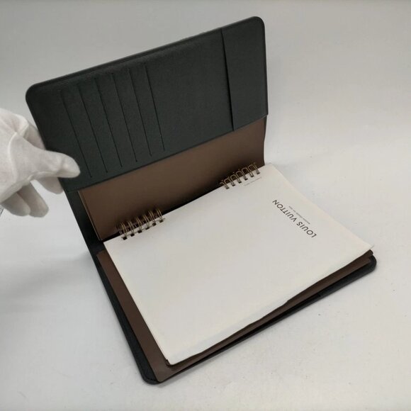 Louis Vuitton LV Diary Cover Black Damier Graphite 464-042825 - Picture 6 of 9